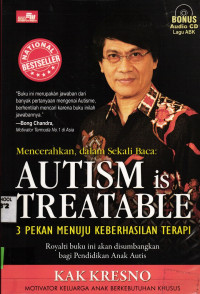 Image of Mencerahkan dalam sekali baca; Autism is Treatable