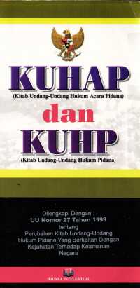 Image of KUHAP dan KUHP