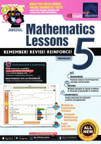 Image of Mathematics Lessons 5 Workbook