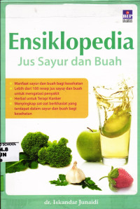 Image of Ensiklopedia Jus Sayur dan Buah