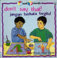 Image of Jangan Berkata Begitu!