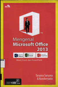 Image of Mengenal Microsoft Office 2013