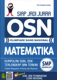 Image of Siap Jadi Juara OSN Matematika