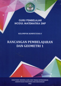 Image of Rancangan Pembelajaran dan Geometri 1