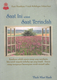 Image of Saat Ini Adalah Saat Terindah