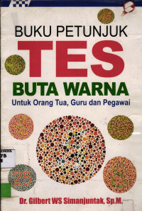 Image of Buku Petunjuk Tes Buta Warna