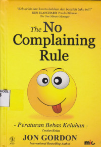 Image of The No Complaining Rule