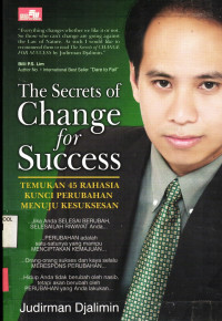 Image of The Secrets of Change For Success