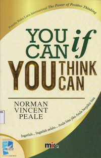 Image of You Can If You Think Can